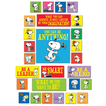 Eureka Peanuts® You Can Be Anything Bulletin Board Set 847683